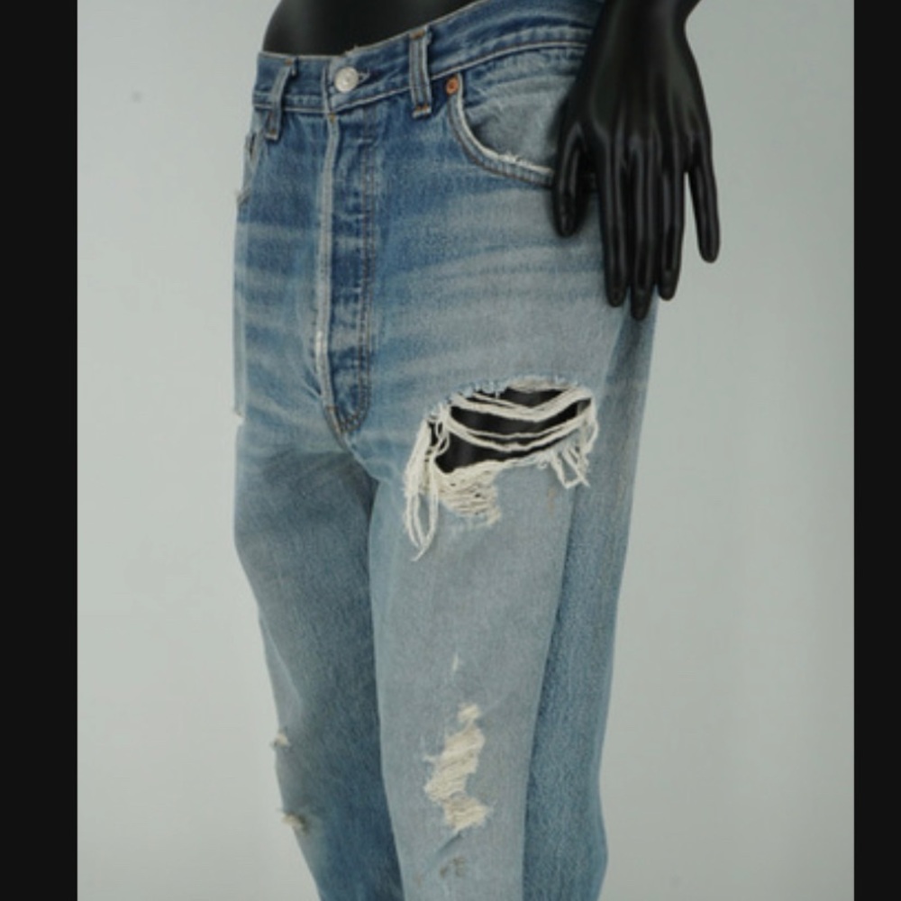 Levi’s stone wash jeans -From HBOs Insecure